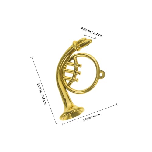 Mini Musical Instrument Model Set - 4 Decorative 1:6 Scale Collectibles