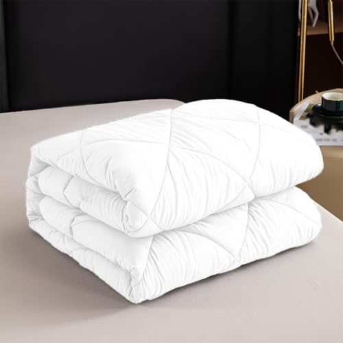 All-Season Comforter - Ultra Soft White Bedding, 135x200cm (900g) Quilt