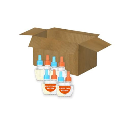 Febreze Odor-Fighting Plug-In Air Freshener Refill - Crisp Fall Breeze Scent, 4 Refills