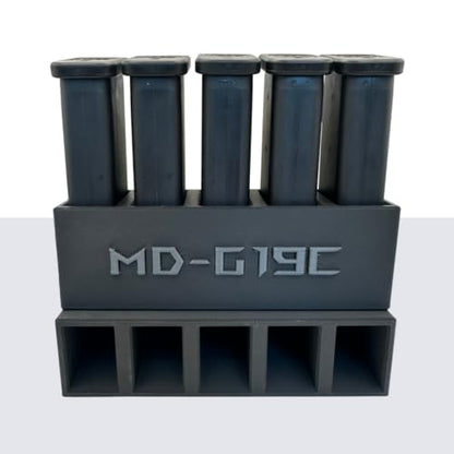 G19 Magazine Holder and Organizer - Black