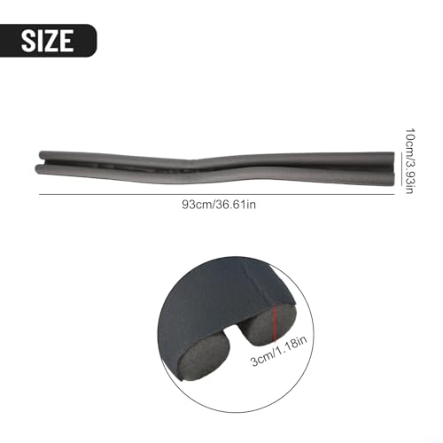 Gray Under Door Draft Stopper 93cm - Noise & Draft Blocker, Cuttable