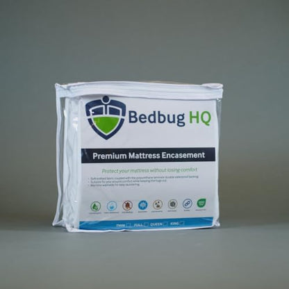King Waterproof Mattress Encasement Bed Bug & Dust Mite Barrier, Deep Pocket Fit
