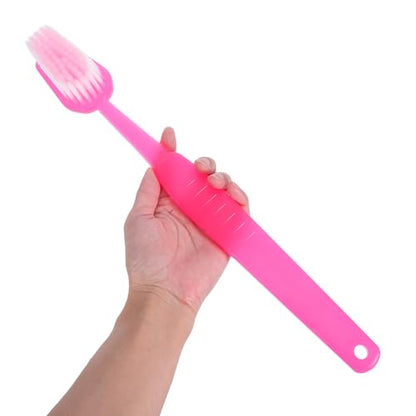 Pink Oversized Toothbrush Prop - Giant Party Decor & Photo Booth Accessory