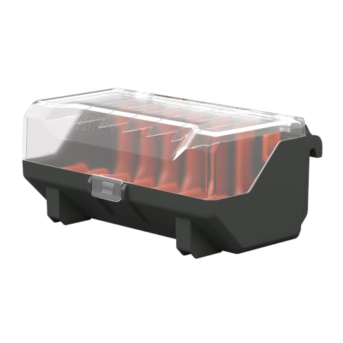 Electrical Tape Holder - Modular Wall and Rolling System Accessory, Holds Up to Eight Rolls - Open-Frame Design, Tool-Free Installation