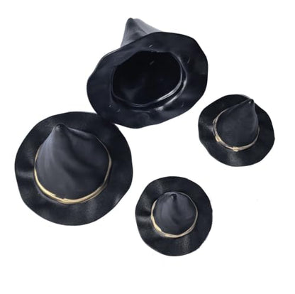 12 Pack Halloween Mini Witch Hats for DIY Crafts Party Decorations