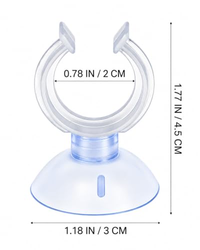 24 Pack Window Candle Suction Cup Holders for Christmas & Holiday Decor