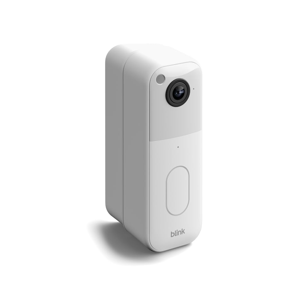 Blink Video Doorbell Wedge Mount - Secure Your Home with Stylish Black Design