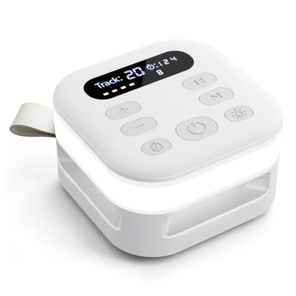 White Noise Machine for Baby & Adults with 43 Sounds, Night Light & Bluetooth