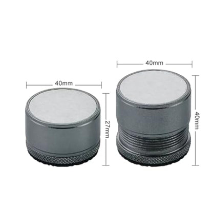 4PCS Grey Bed Risers Heavy Duty Furniture Risers Non Slip Height Adjustable 2.7-4cm