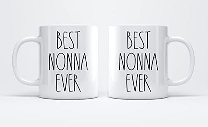 Nonna Ever Coffee Mug 11oz - Family Gift for Christmas & Birthday - Dishwasher & Microwave Safe