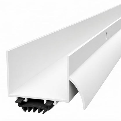 32 Inch Aluminum U-Shaped Door Bottom Sweep with No Drip Draft Stopper Weather Seal