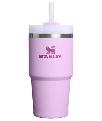STANLEY Quencher H2.0 Tumbler with Handle and Straw 40 oz | Flowstate 3-Position Lid | Cup Holder Compatible for Travel | Insulated Stainless Steel Cup | BPA-Free | Exclusive Toasted Almond