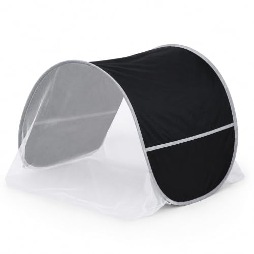 Night Shift Light-Blocking Bed Tent with Mesh Vents for Sleep Privacy