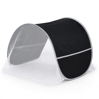 Night Shift Light-Blocking Bed Tent with Mesh Vents for Sleep Privacy
