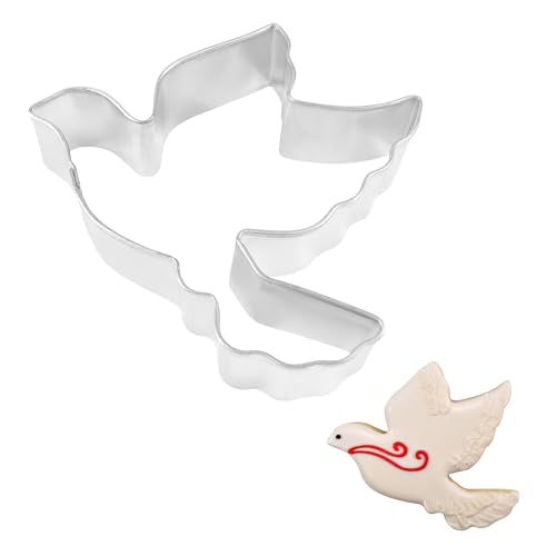 3.5-Inch Dove Cookie Cutter for Cookies Fondant and Crafts - Bird Shape