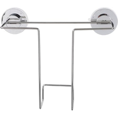 Stainless Steel Wall-Mount Magazine Holder with Suction Cup