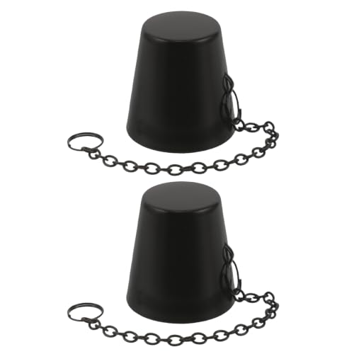 Outdoor Candle Snuffer Caps with Chain for Garden Torch Safety