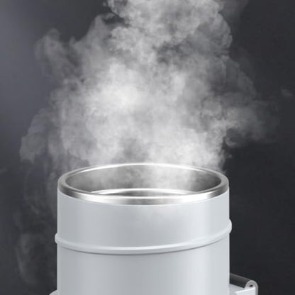White Electric Travel Kettle for Car 12V/24V with Touch Control & LCD Display