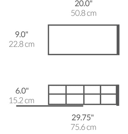 simplehuman 9 inch Pull-Out Cabinet Organizer, Heavy-Gauge Steel Frame