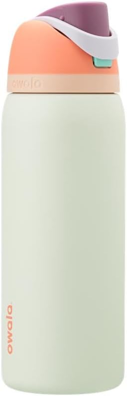 Owala FreeSip Insulated Stainless Steel Water Bottle - BPA-Free, 40 Oz, Surfs Edge | Perfect for Sports & Travel