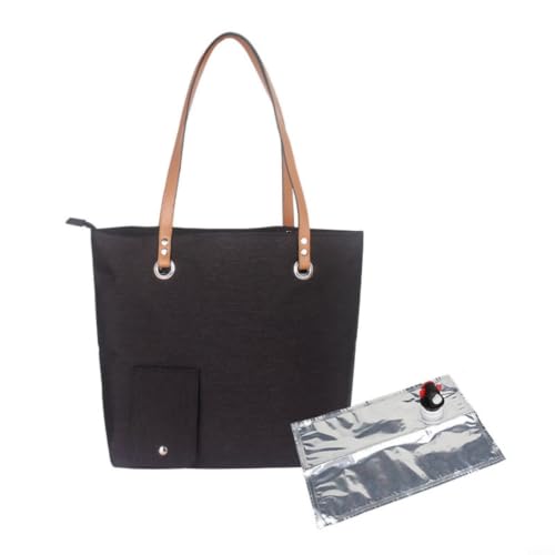 Portable Wine Tote Bag with Drink Dispenser 1.5L - 1pcs