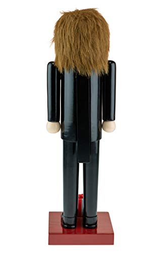 Festive 14 Inch Wooden Nutcracker - Groom Traditional Christmas Decor