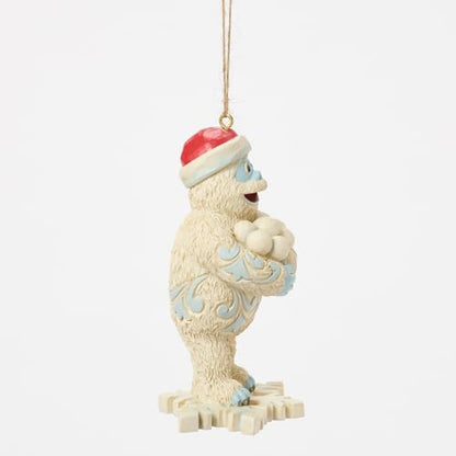 Jim Shore Rudolph Bumble Ornament - Handcrafted Snowflake Hanging Decor