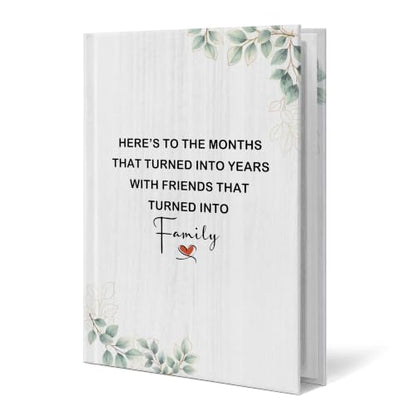 4x6 Photo Album Holds 36 Pictures - Durable Hardcover & Top-Loading Window