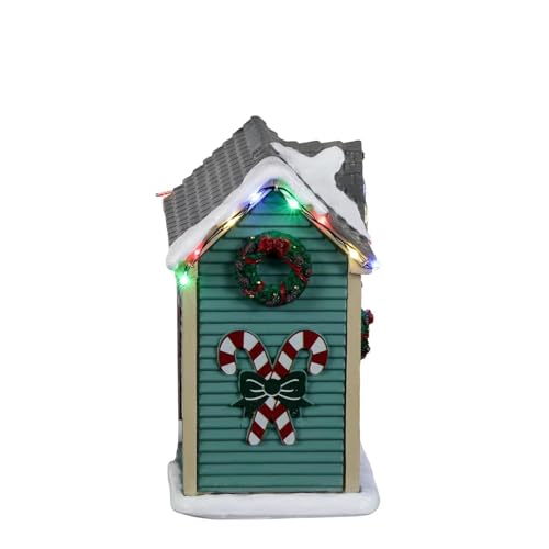 Mom's She Shed Craft Space - Lemax Harvest Crossing Decor
