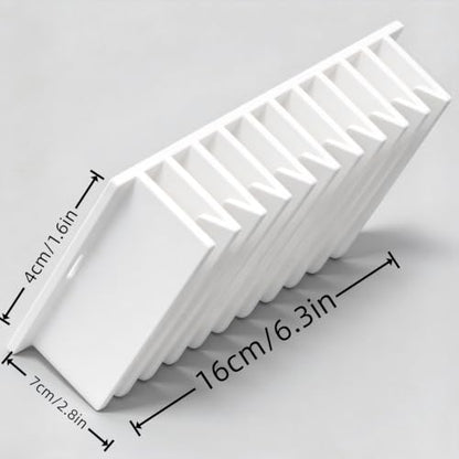 AboutYES White 2-Pack Lid Loft Lid Organizer for Kitchen Cabinets