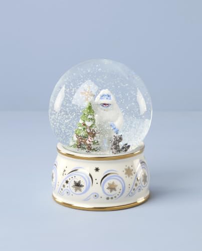 Lenox Rudolph The Red-Nosed Reindeer Snow Globe - Light-Up Holiday Decor