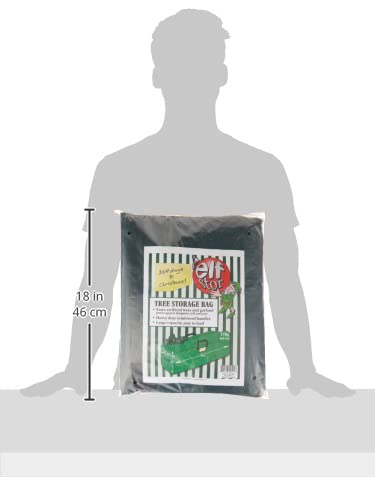 Christmas Tree Storage Bag - 65in Large Green, 9ft Disassembled Tree Organizer, Pack of 2 by Elf Stor (Variation 2)