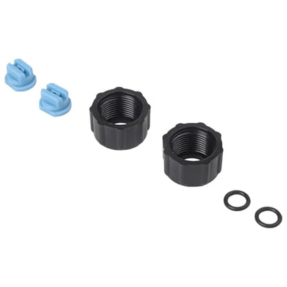 Nozzle Nut Kit for Upholstery and Carpet Cleaners Puzzi 8/1 10/1 100 200 Replacement Parts