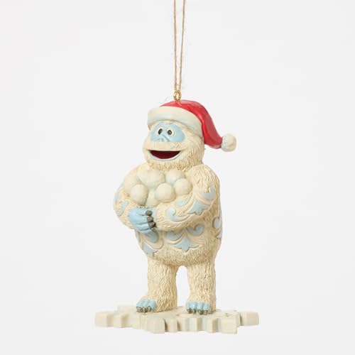Jim Shore Rudolph Bumble Ornament - Handcrafted Snowflake Hanging Decor
