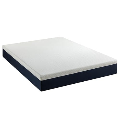 ZINUS 10 Inch Queen Cooling Comfort Hybrid Mattress [New Version], Fiberglass Free, Medium Firm Feel, Motion Isolation, Certified Safe Foams & Fabric