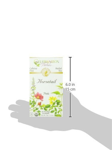 Celebration Herbals Organic Horsetail Tea Bags 24 Count