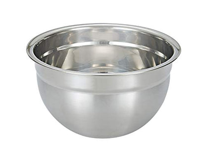 vitasunhow Stainless Steel Mixing Bowl Durable and Rustproof Easy Grip and Stability Design Bowl Versatile for Cooking Baking Prepping and Food Storage (20CM)