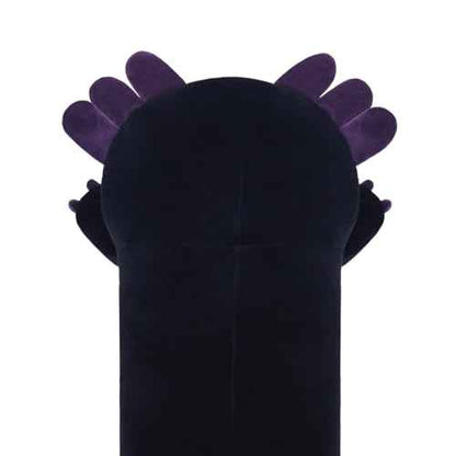 Long Axolotl Plush, 19.6¡± Long Axolotl Body Pillow for Kids, Cute Axolotl Stuffed Animals for Girls, Soft Plushies Toy Gifts for Birthday Dark Purple