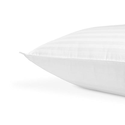 Sleep Restoration Gel Pillow - (2 Pack Queen) Best Hotel Quality Comfortable and Plush Cooling Gel Fiber Filled Pillow