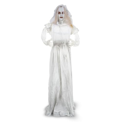 Ghost Bride Halloween Animatronic Decor 5.5FT Outdoor Haunted Display