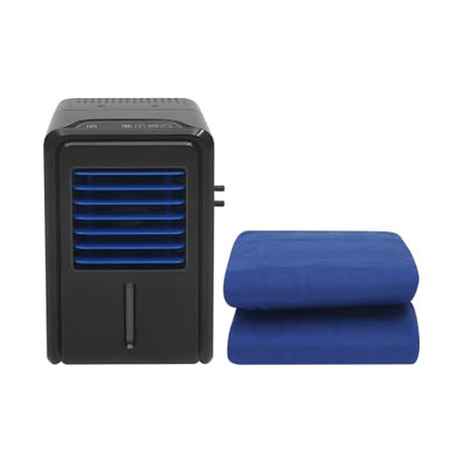 Cooling Mattress Pad for Hot Sleepers Water Circulation Bed Cooler 37.4-46.4°F Adjustable Remote