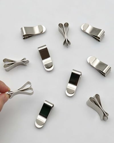 6 Pack Magnetic Curtain Clips - Detachable Metal Window Closure Clips