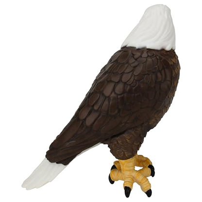 Large Patriotic Bald Eagle Christmas Tree Topper - 10 Inch USA Holiday Decor