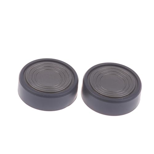 Vacuum Cleaner Wheel Replacement Set - 2 Black Rollers for Floor Brush Attachments