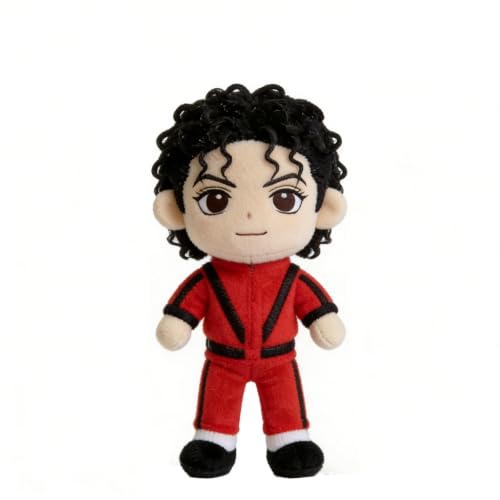 Multicolor Michael Plushie Figurine Pillow Cartoon Soft Doll - MJ Plush Toy