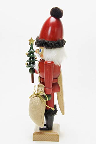 German Christmas Nutcracker Santa Claus - 12 Inch Erzgebirge Handmade Decor