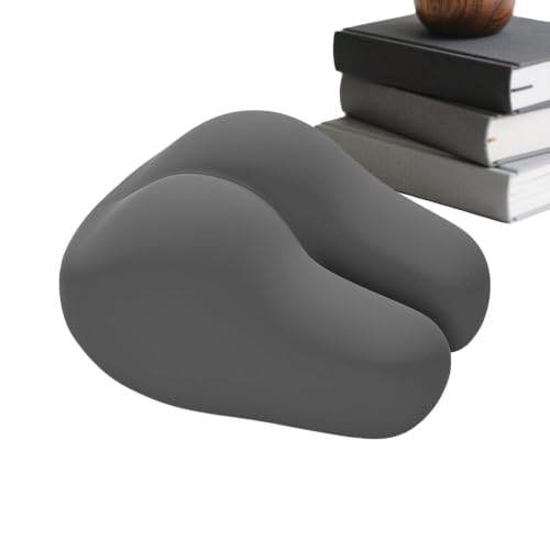 Dark Gray Butt Shape Body Pillow for Support & Comfort - Stomach Sleep Aid