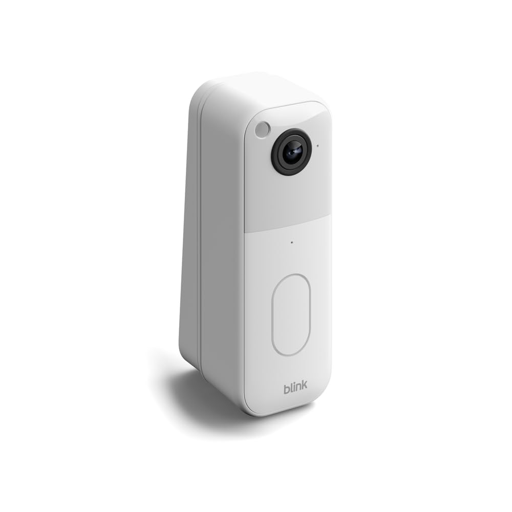 Blink Video Doorbell Wedge Mount - Secure Your Home with Stylish Black Design