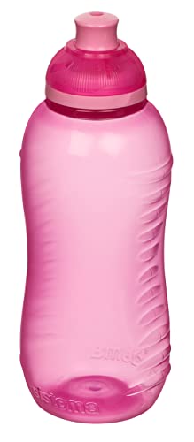 Sistema Hydrate Collection Twist 'N' Sip Water Bottle, 11.0 oz./0.3 L, Color Received May Vary