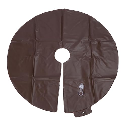 Tree Watering Ring 10 Gallon PVC Drip Irrigation Bag for Trees - Brown